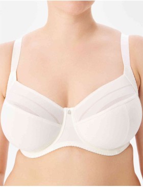 Бюстгальтер-минимайзер мягкий Milavitsa 107630 приглушенный белый, Цвет: приглушенный белый, Размеры: 90H