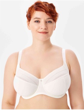 Бюстгальтер-минимайзер мягкий Milavitsa 107630 приглушенный белый, Цвет: приглушенный белый, Размеры: 90H, изображение 5