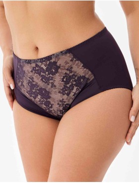 Трусы слипы высокие Milavitsa 256180 джем/нюд, Цвет: джем/нюд, Размеры: 4XL, изображение 3