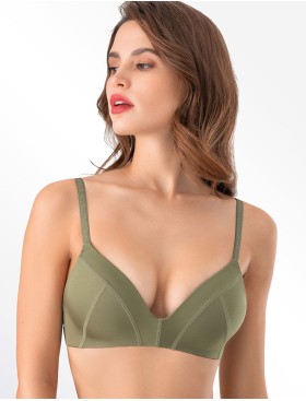 Бюстгальтер без косточек Mioocchi RIANA 8157 oliva, Цвет: oliva (оливковый), Размеры: 70A, изображение 3