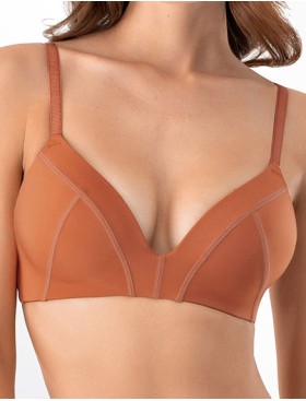 Бюстгальтер без косточек Mioocchi RIANA 8157 terracotta, Цвет: terracotta (терракот, Размеры: 80A