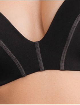 Бюстгальтер без косточек Mioocchi RIANA 8157 nero, Цвет: nero (черный), Размеры: 80A, изображение 5