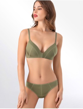 Трусы бразилиана Mioocchi RIANA 8255 oliva, Цвет: oliva (оливковый), Размеры: S, изображение 2