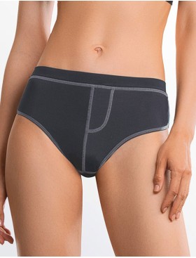 Трусы брифы Mioocchi RIANA 8257 perla blu, Цвет: perla blu (серо-сини, Размеры: S