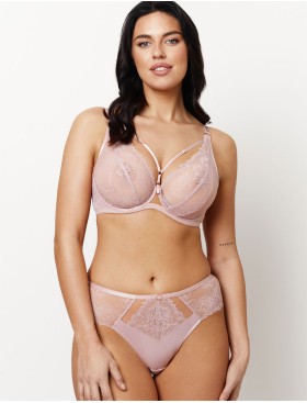 Трусики бразилиана Subtille ROSALIE brazilian mini, Цвет: пыльная роза, Размеры: XL, изображение 3