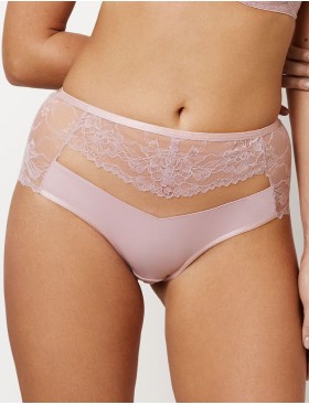 Трусы высокие женские Subtille ROSALIE high-waist, Цвет: пыльная роза, Размеры: M