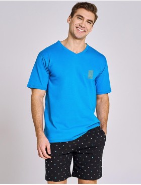 Мужская пижама Taro RYAN 3190-3191-01, Цвет: синий, Размеры: XL