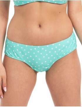 Плавки бразилиана в горошек Akcent 2425 braz, Цвет: аквамарин, Размеры: 2XL