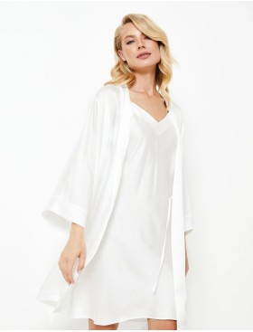 Халат кимоно Aruelle DIARA, Цвет: белый, Размеры: M, изображение 3