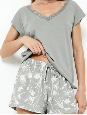 Комплект с шортами Aruelle FABIANA, Цвет: хаки, Размеры: S, изображение 3