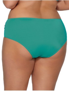 Женские плавки с драпировкой Ava PARADISE SF206/3, Цвет: бирюза, Размеры: XL, изображение 2