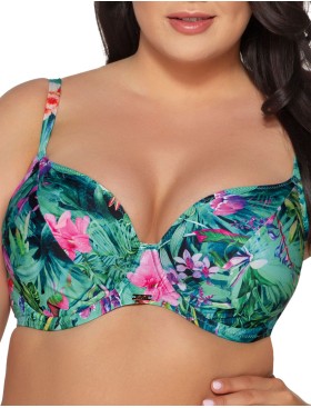 Бюстгальтер пляжный мягкий Ava PARADISE SK206 M, Цвет: бирюза, Размеры: 70H