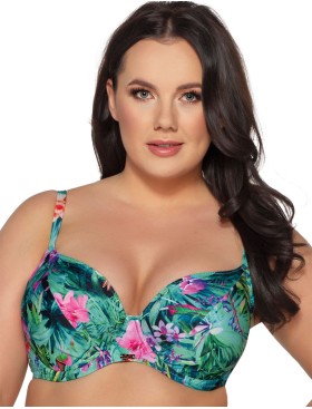 Бюстгальтер пляжный мягкий Ava PARADISE SK206 M, Цвет: бирюза, Размеры: 70H, изображение 3