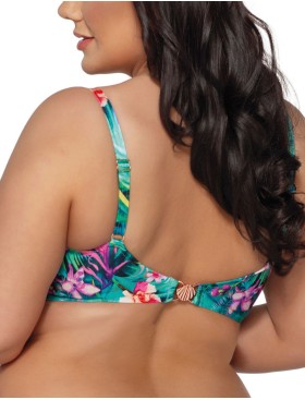 Бюстгальтер пляжный мягкий Ava PARADISE SK206 M, Цвет: бирюза, Размеры: 70H, изображение 2