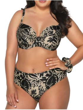 Трусики купальные Ava MOCCA SF184/12, Цвет: чёрно-бежевый, Размеры: XL, изображение 4