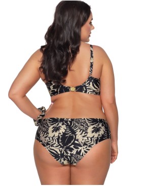 Трусики купальные Ava MOCCA SF184/12, Цвет: чёрно-бежевый, Размеры: XL, изображение 5