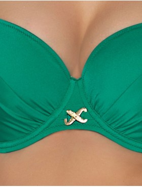 Бюстгальтер пляжный мягкий Ava JADE SK183 M изумруд, Цвет: изумруд, Размеры: 85F, изображение 4