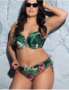 Верх купальника поролоновый Ava TROPICAL ISLAND SK201 U, Цвет: флора, Размеры: 100D, изображение 8