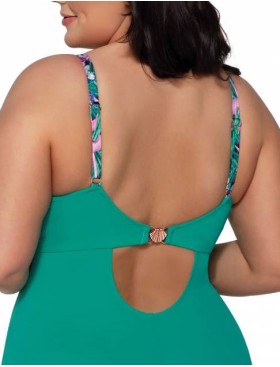 Слитный купальник Ava PARADISE SKJ52 U, Цвет: бирюза, Размеры: 65I, изображение 4