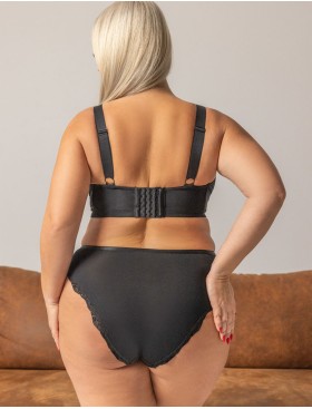 Бюстгальтер без косточек Kris Line MARCELLA micromodal черный, Цвет: черный, Размеры: 90D, изображение 5