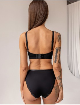 Трусы слипы Kris Line MARCELLA BLACK briefs micromodal, Цвет: черный, Размеры: S, изображение 4