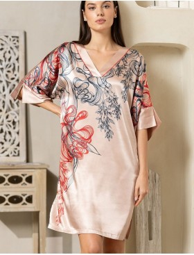 Туника с коротким рукавом Mia-Amore MUSE 7395, Цвет: пудровый, Размеры: S/M, изображение 4