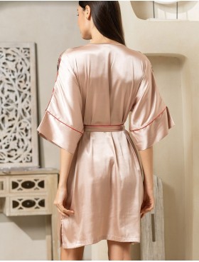 Туника с коротким рукавом Mia-Amore MUSE 7395, Цвет: пудровый, Размеры: S/M, изображение 2