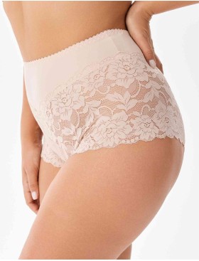 Кружевные трусы шорты Orhideja 283-894 серебристый пион, Цвет: серебристый пион, Размеры: S, изображение 3