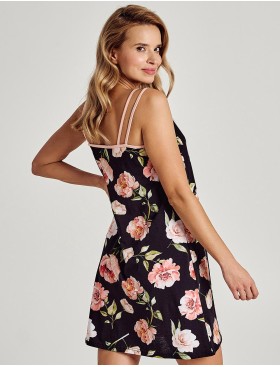 Сорочка на тонких бретелях Taro MARGOT 3098-01, Цвет: черный, Размеры: S, изображение 2