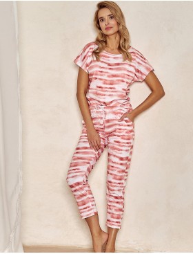 Пижама с укороченными брюками Taro ZARA 3117-01, Цвет: белый, Размеры: S, изображение 2