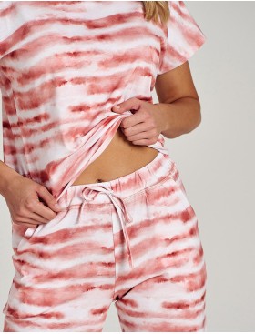 Пижама с укороченными брюками Taro ZARA 3117-01, Цвет: белый, Размеры: S, изображение 4