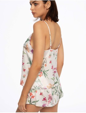 Сатиновая пижама топ и шорты Esotiq DARE 41231, Цвет: мультицвет, Размеры: L, изображение 2