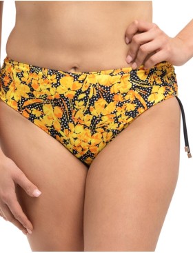 Женские плавки с регулируемым боком Akcent 2400/2401, Цвет: желтый, Размеры: 3XL