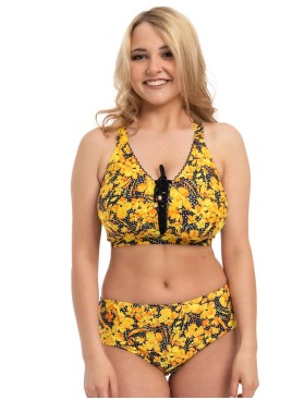 Женские плавки Akcent 2400/2401 slip, Цвет: желтый, Размеры: 4XL, изображение 3