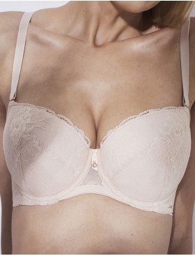 Бюстгальтер пуш-ап Alles SUBLIME 01 P-UP light beige, Цвет: натуральный, Размеры: 80C