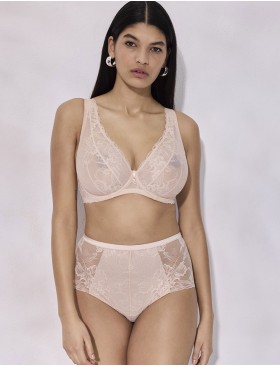 Кружевные высокие трусы Alles SUBLIME classic light beige, Цвет: натуральный, Размеры: S, изображение 3