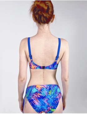 Разноцветный купальник Aquarilla 532 FIORANA multicolor, Цвет: синий, Размеры: 70E, изображение 2