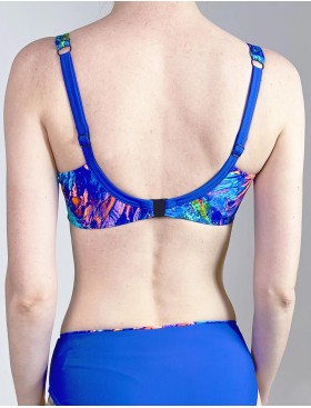 Купальник с мягкой чашкой Aquarilla 537 ALARA multicolor, Цвет: синий, Размеры: 75G, изображение 3