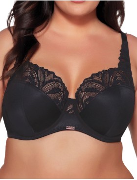 Бюстгальтер мягкий Ava YASEMIN 2106 M черный, Цвет: черный, Размеры: 70I