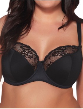 Бюстгальтер с полупоролоном Ava CAMELLIA 2110 PU черный, Цвет: черный, Размеры: 90H