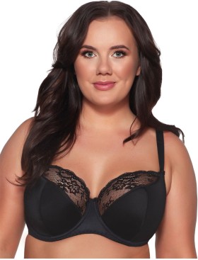 Бюстгальтер с полупоролоном Ava CAMELLIA 2110 PU черный, Цвет: черный, Размеры: 90H, изображение 3