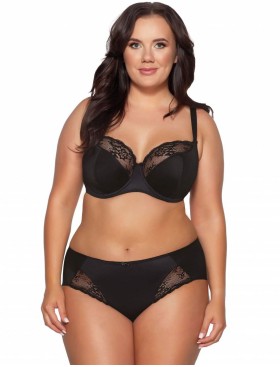 Трусики бразилиана Ava CAMELLIA 2110 brazilian черный, Цвет: черный, Размеры: XL, изображение 3