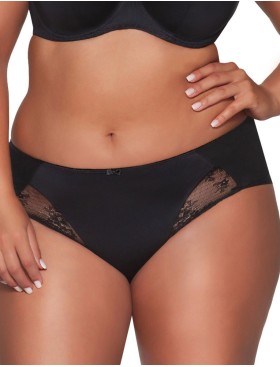 Трусики бразилиана Ava CAMELLIA 2111 brazilian черный, Цвет: черный, Размеры: XL