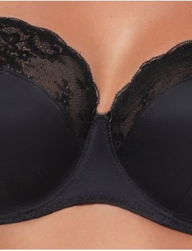 Бюстгальтер с мягкой чашкой Ava CAMELLIA 2111 M черный, Цвет: черный, Размеры: 70I, изображение 5