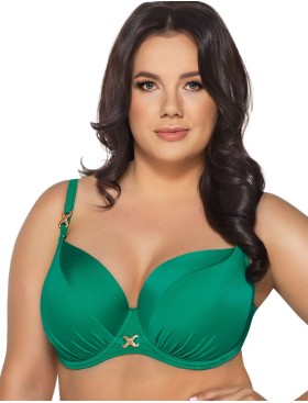Бюстгальтер пляжный поролоновый Ava JADE SK182 U изумруд, Цвет: изумруд, Размеры: 75E, изображение 3