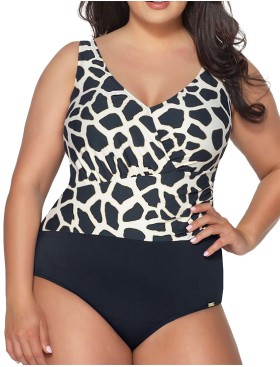 Слитный купальник Ava SKJ54 Navy Blue, Цвет: темно-синий, Размеры: 80G