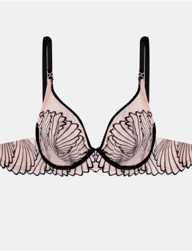 Бюстгальтер мягкий Esotiq NUGAT 41401 бежевый+черный, Цвет: бежевый+черный, Размеры: 75H, изображение 8