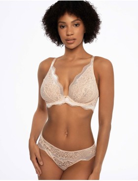 Трусики слипы кружевные Esotiq KAVI 41605 бежевый, Цвет: бежевый, Размеры: S, изображение 3