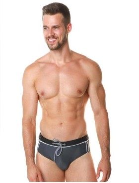 Мужские плавки слипы Jolidon B622U серый, Цвет: серый, Размеры: L, изображение 3