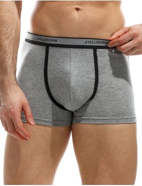 Облегающие боксеры Jolidon N298MJ grey melange, Цвет: grey melange (серый), Размеры: M